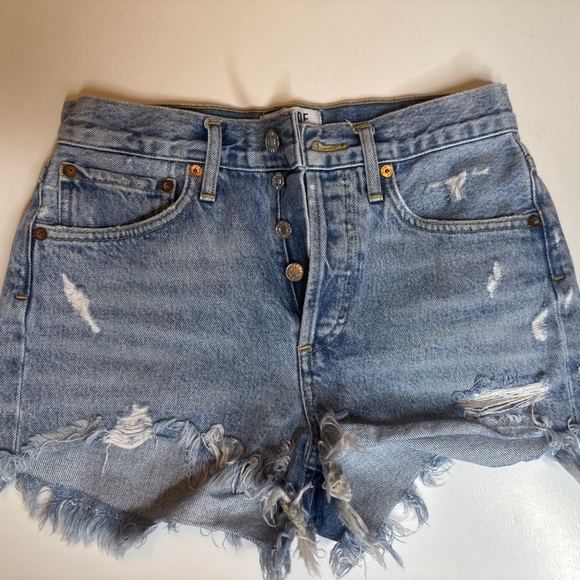Agolde Parker Vintage Cut Off Short Swapmeet - Picture 5 of 8